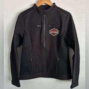 Harley-Davidson Motorcycle Racing Riding Stitched Jacket USA Women’s Size Small